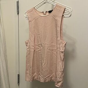 Theory Blush Sleeveless Blouse